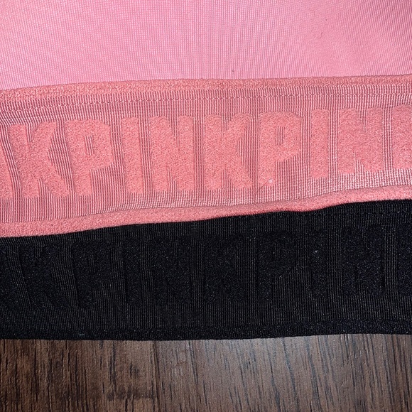 PINK Victoria’s Secret black & pink duo bras! 36C - Picture 5 of 7